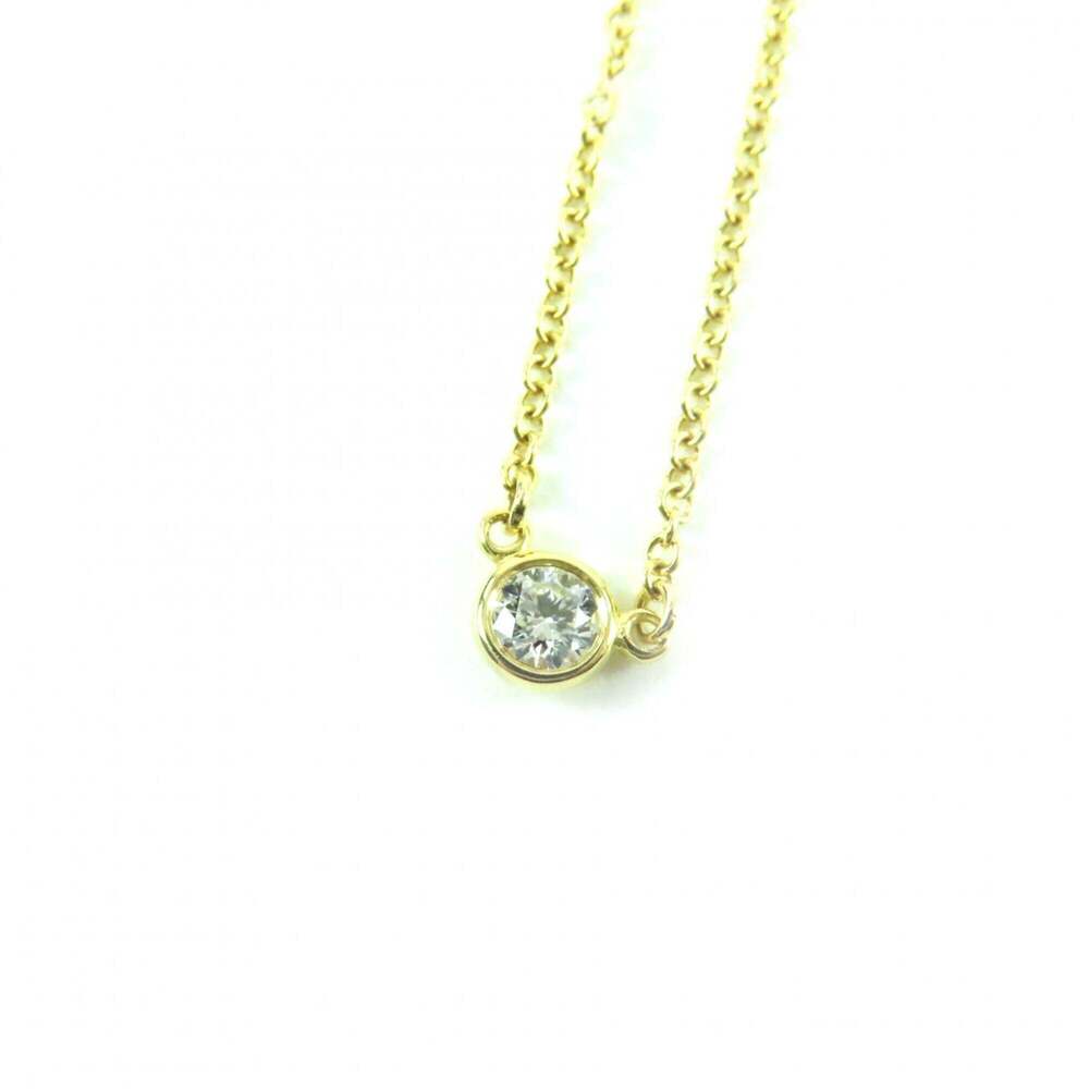 Tiffany Gold Diamond Necklace
